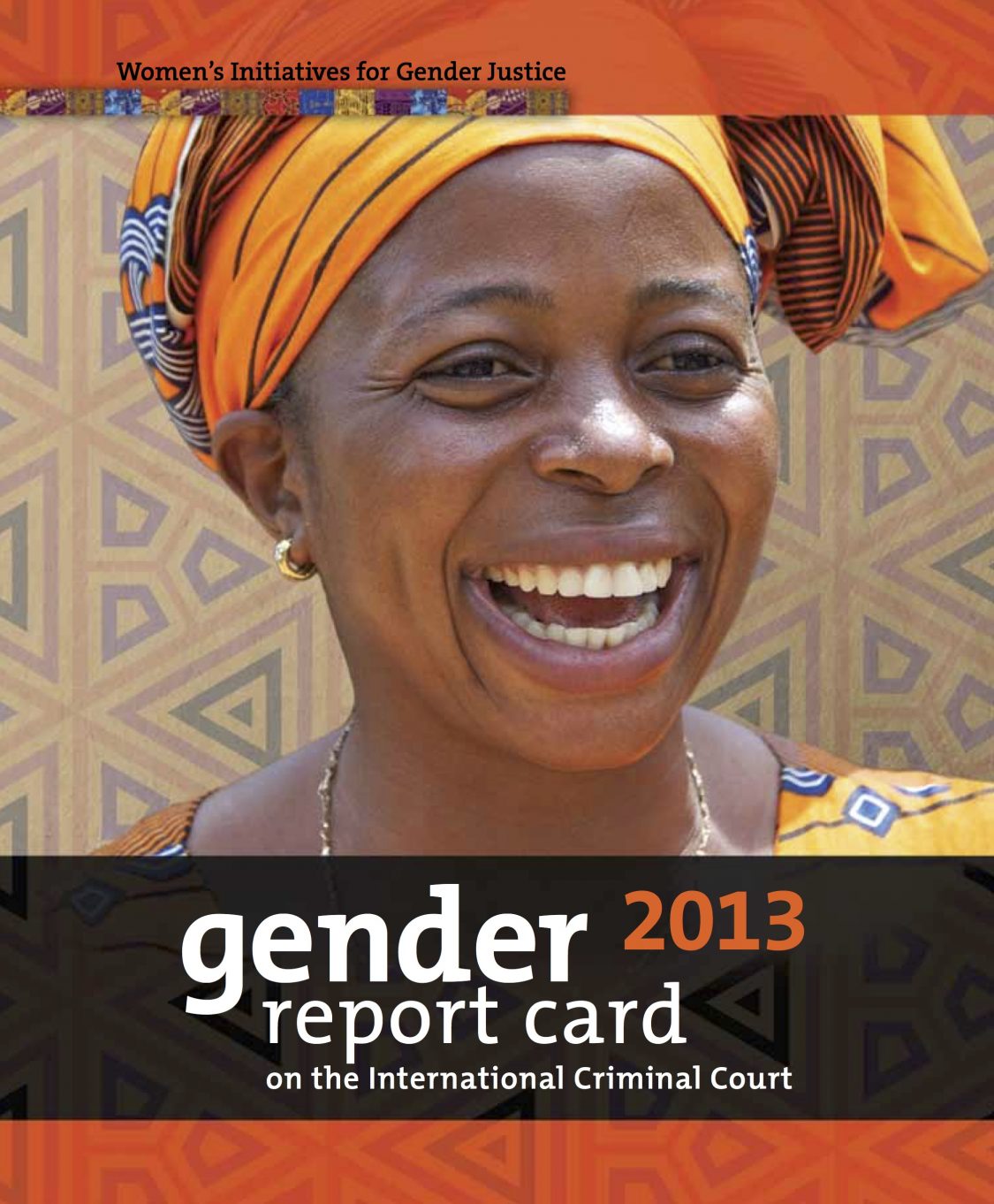 Gender Report Card on the ICC 2013